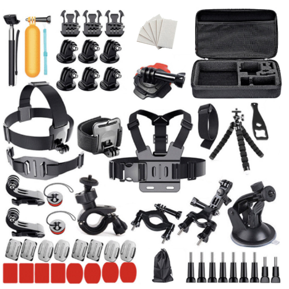 GoPro DJI Insta360 SJCam Eken 67in1 spordikaamera kinnituse lisavarustus komplekt