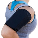 Arm band for running fitness exercise armband L black