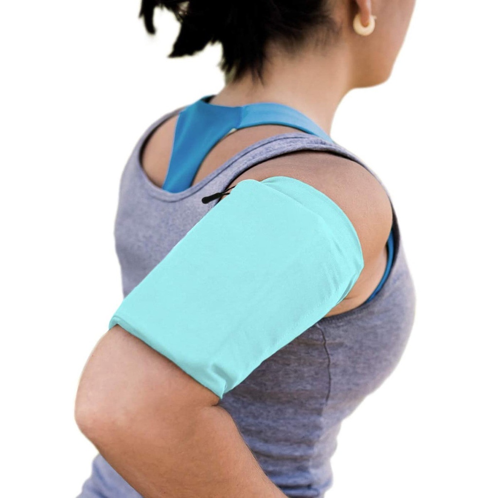 Arm band for running fitness exercise armband XL blue