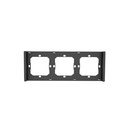 Triple mounting frame for installation of M5-80 wall switches