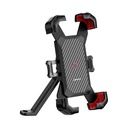 Motorcycle handlebar smartphone mount black