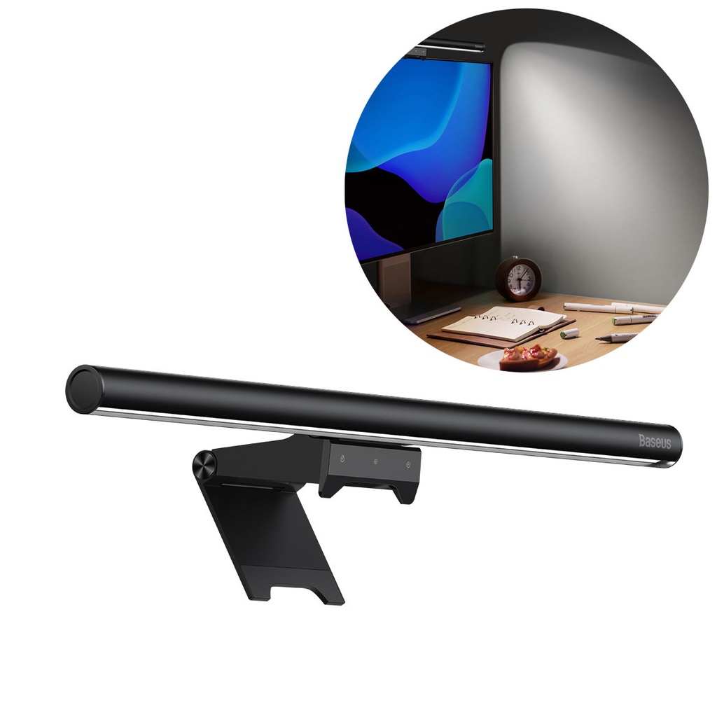 LED monitor screen light for desktop screen light black i-wok2