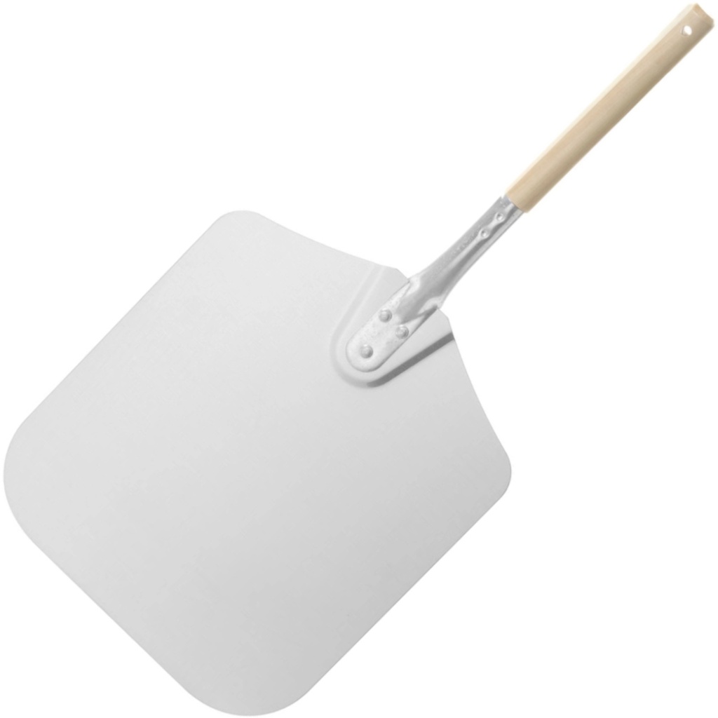 Pizza shovel with short handle square 305 x 660 mm - Hendi 618035