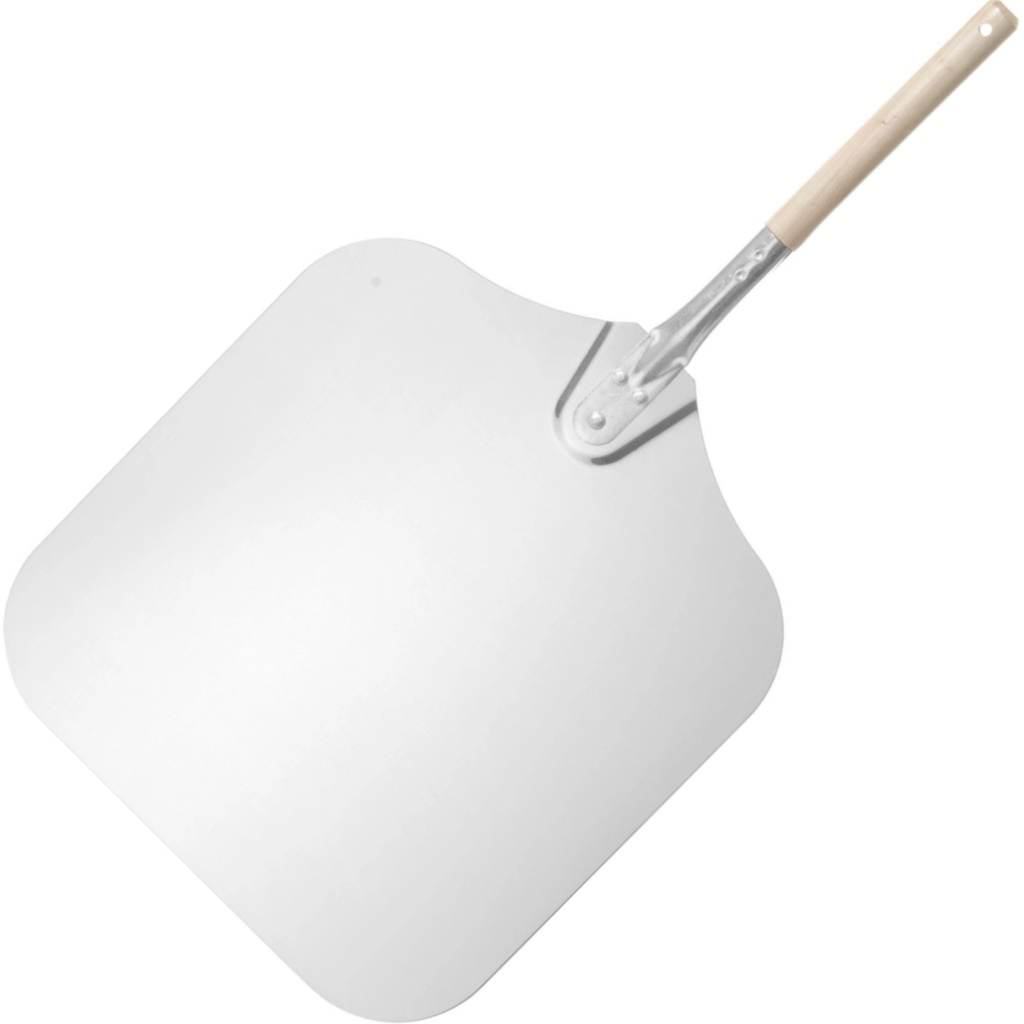 Pizza shovel with short handle square 405 x 760 mm - Hendi 618059