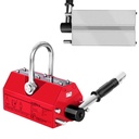 Manual lift magnetic gripper for sheet metal and profiles up to 600kg