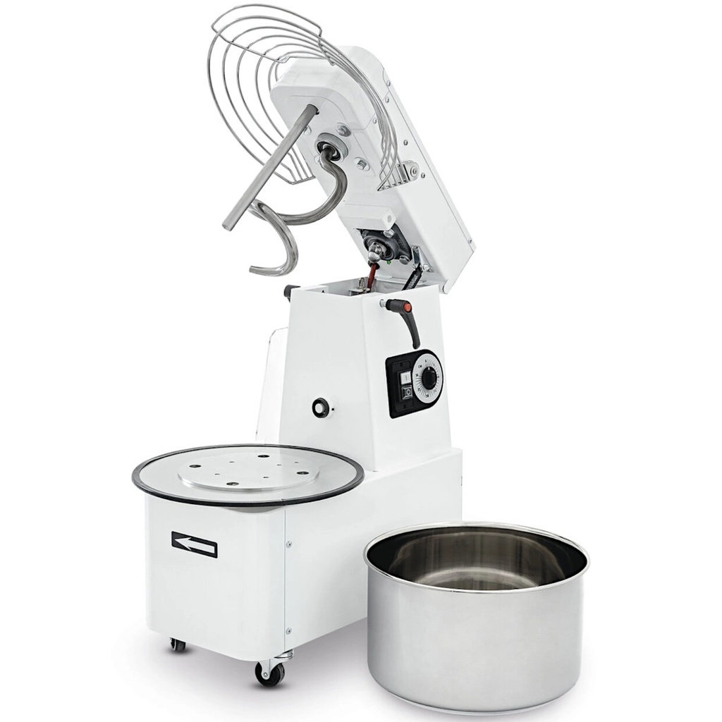 Spiral mixer with lifting head and removable bowl 10 l 35 kg/h 370 W