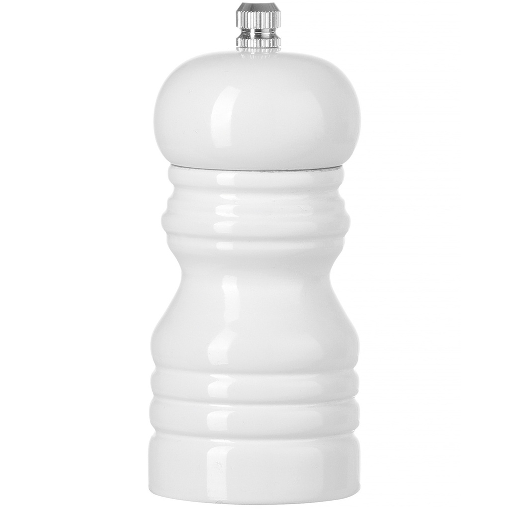 Wooden salt grinder white diameter 50 x 113 mm - Hendi 469613