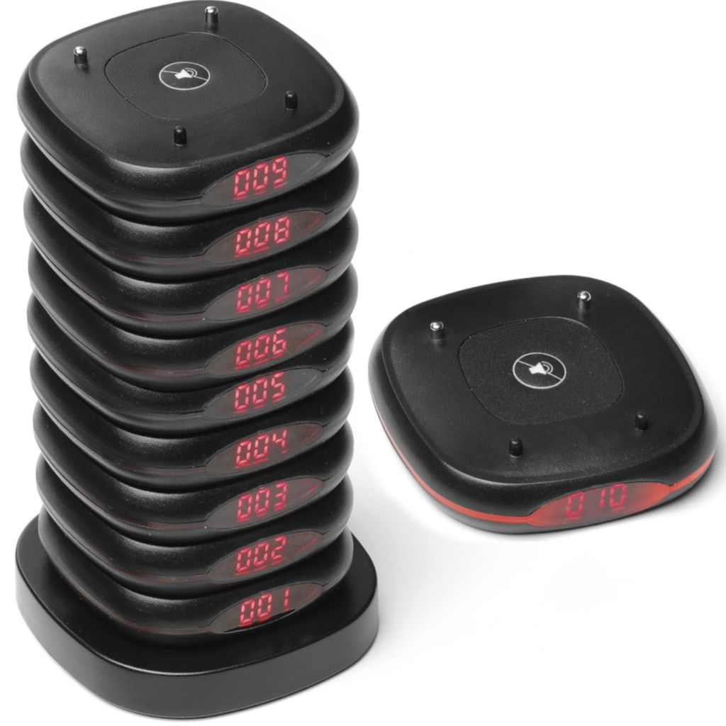 Restaurant pagers for paging system 10 pcs. - Hendi 201640