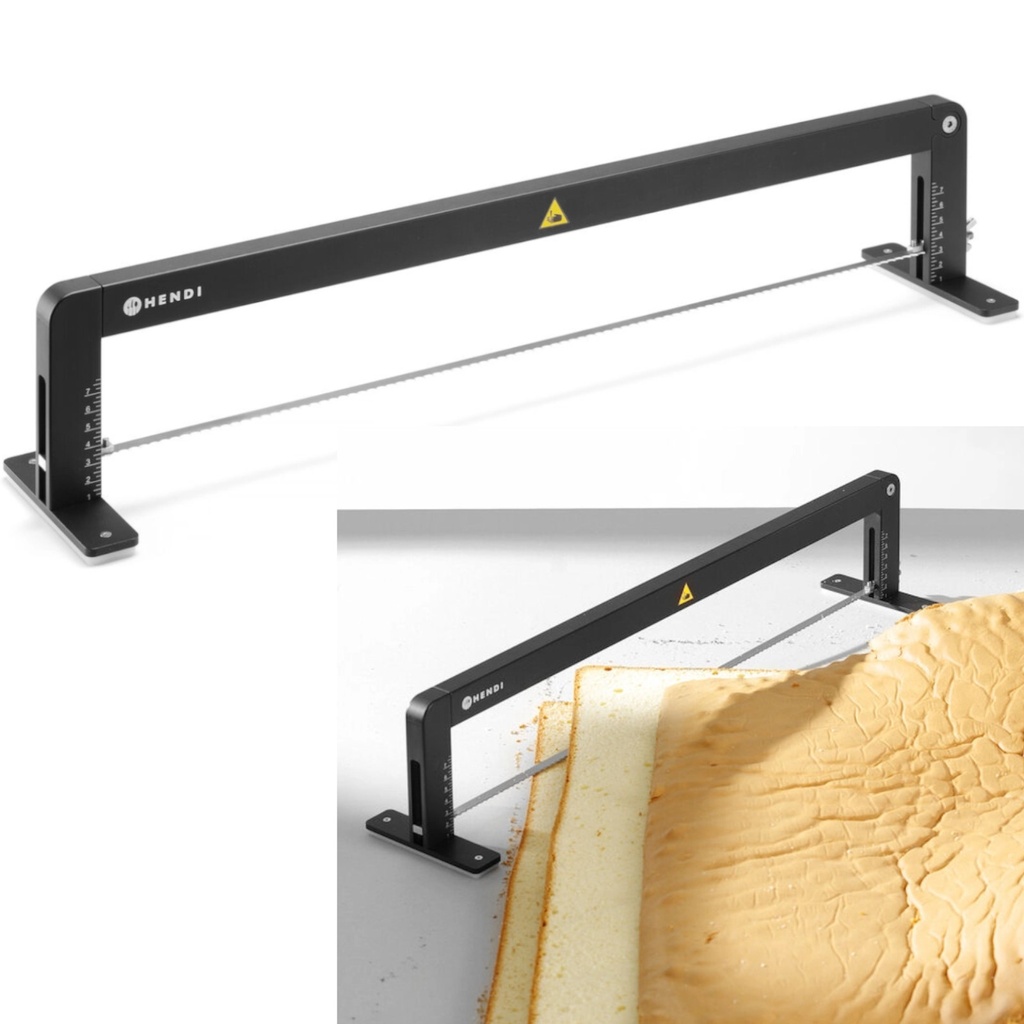 Saw slicer adjustable sponge cake cutter - Hendi 400098