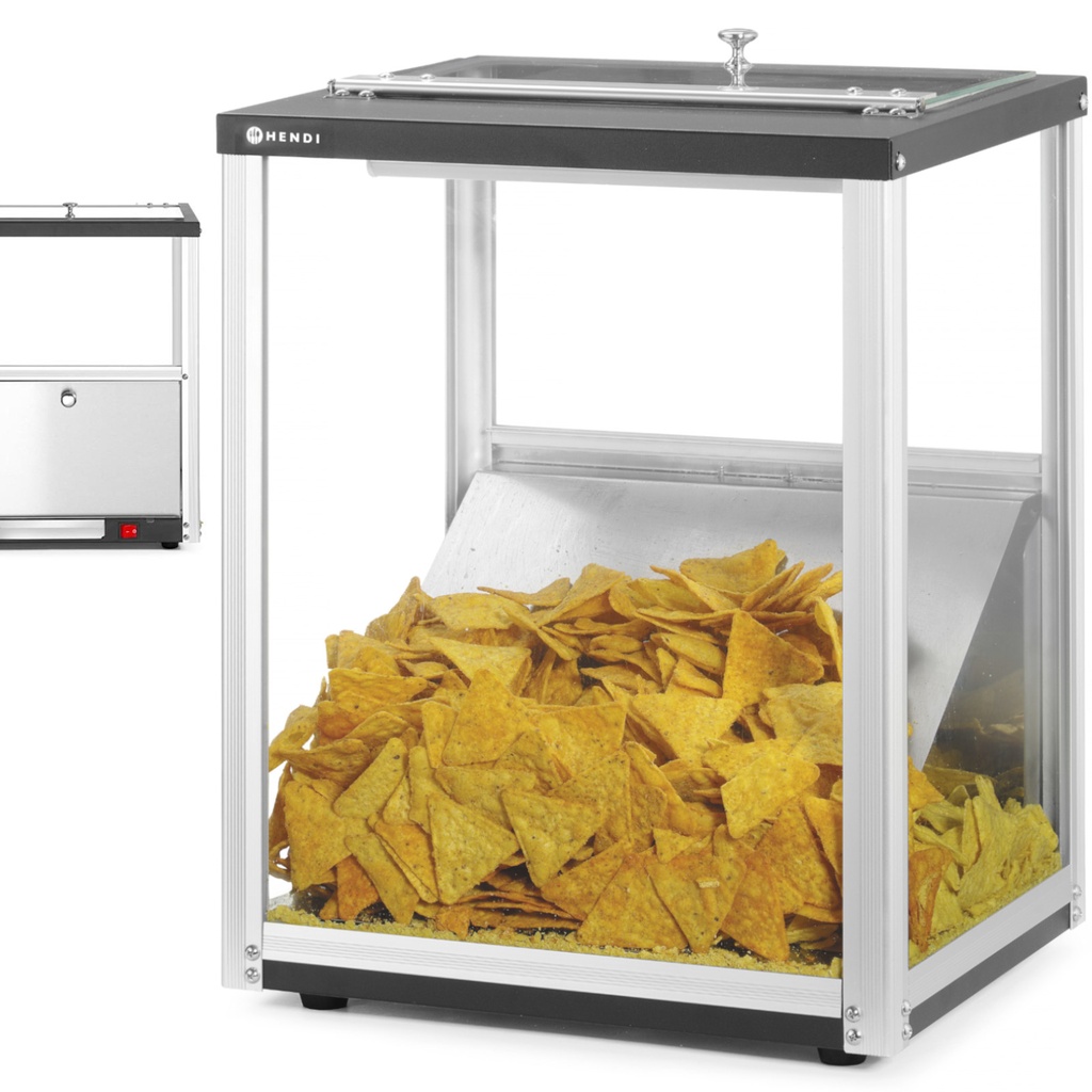 Heating showcase for nachos peanuts 30 l 300 W - Hendi 282779