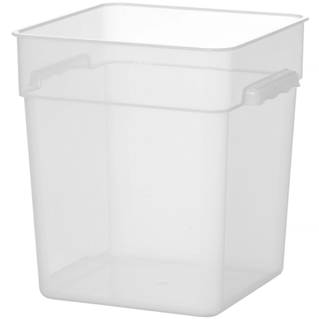 Toiduainete säilitamise konteiner jaoturiga 17,2 l 290 x 290 x 320 mm - Hendi 870952