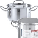 Kitchen Line low pot with lid 1.5 l dia 160 x 75 h - Hendi 836002