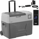 Car travel refrigerator on wheels with freezing function 12/24 V DC/AC 60 W 40 l
