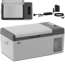 Car travel refrigerator with freezing function 12/24 V DC/AC 60 W 15 l
