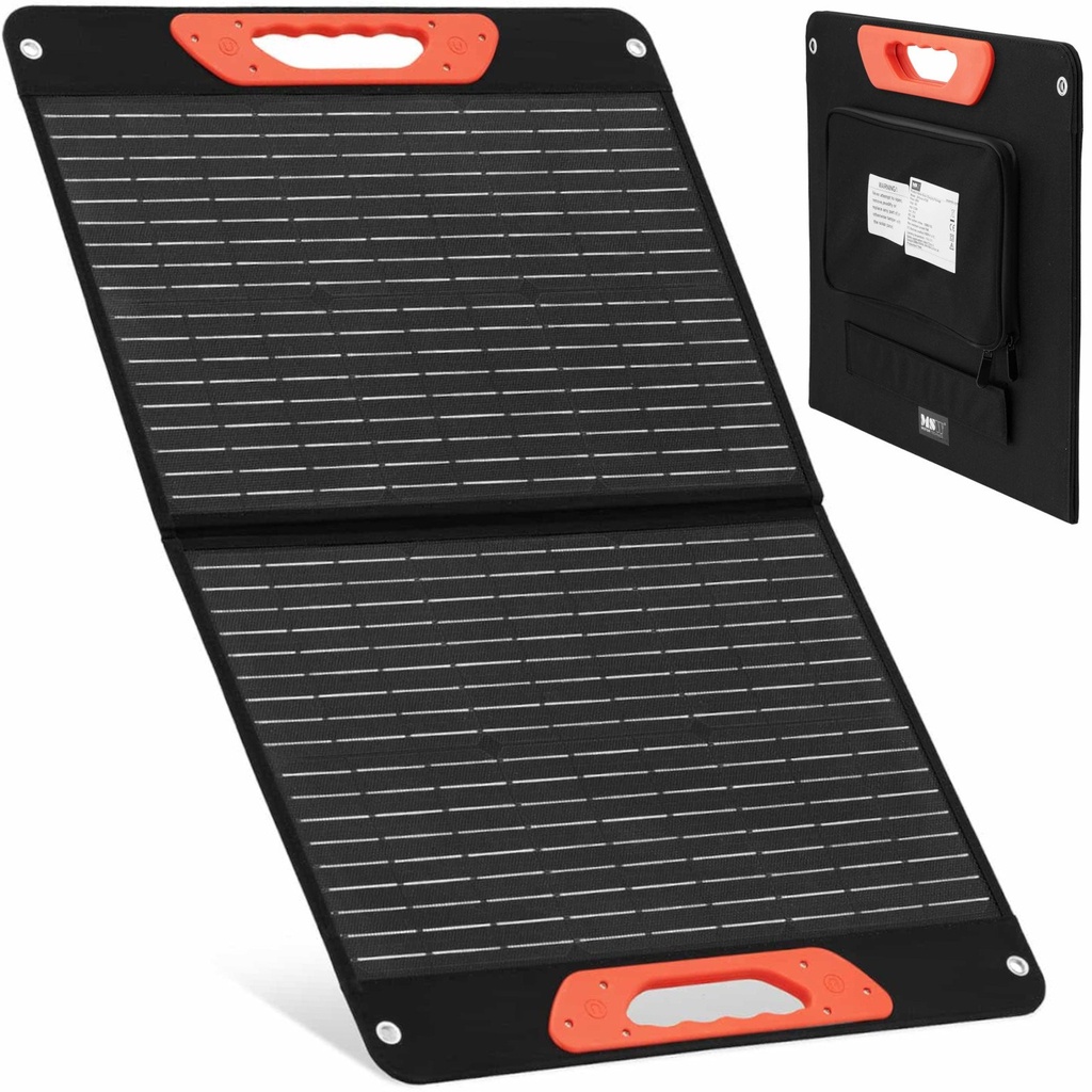 Charger solar panel foldable tourist camping 2 x USB 60 Watt.