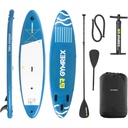 SUP inflatable two-chamber swimming board with accessories 125 kg - blue