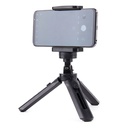 Mini tripod selfie holder for GoPro camera phone 16-21cm black