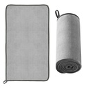 Microfiber towel for drying car microfiber 40x80cm gray