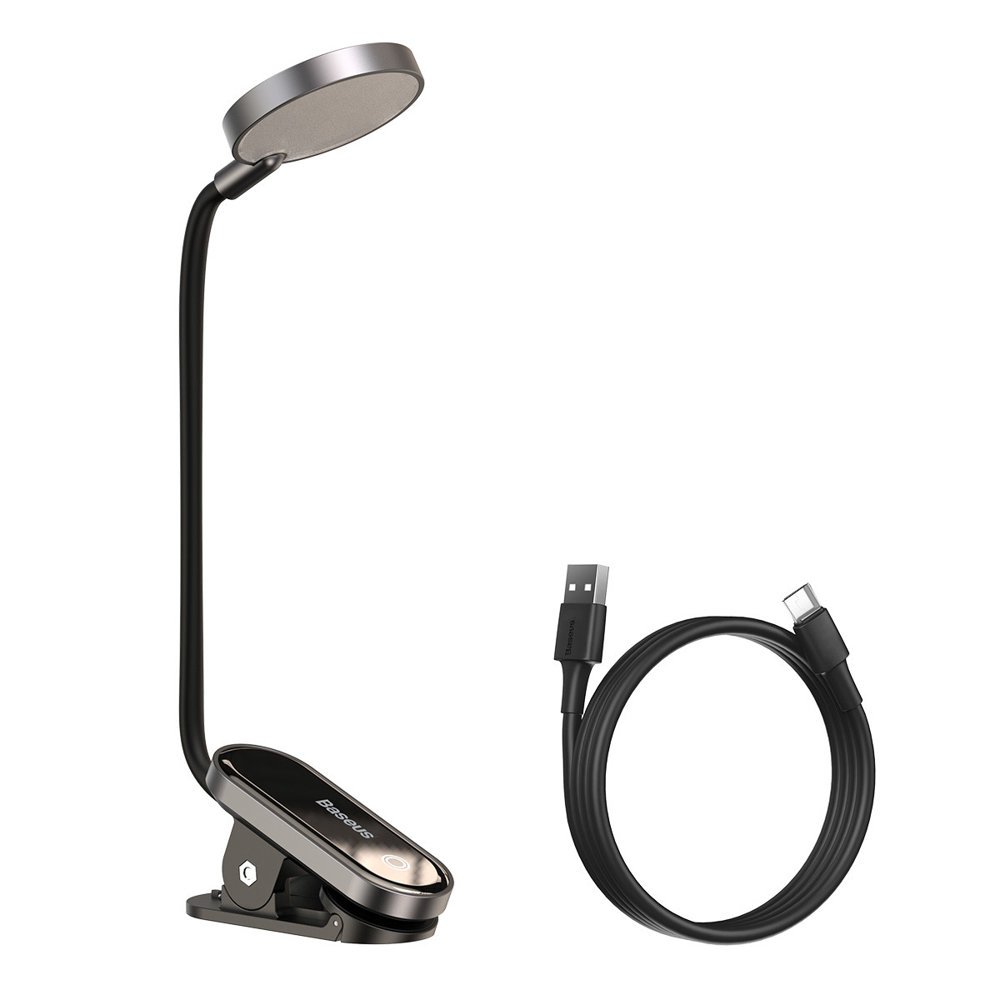 Mini LED ekraaniga lugemislamp klambriga hall