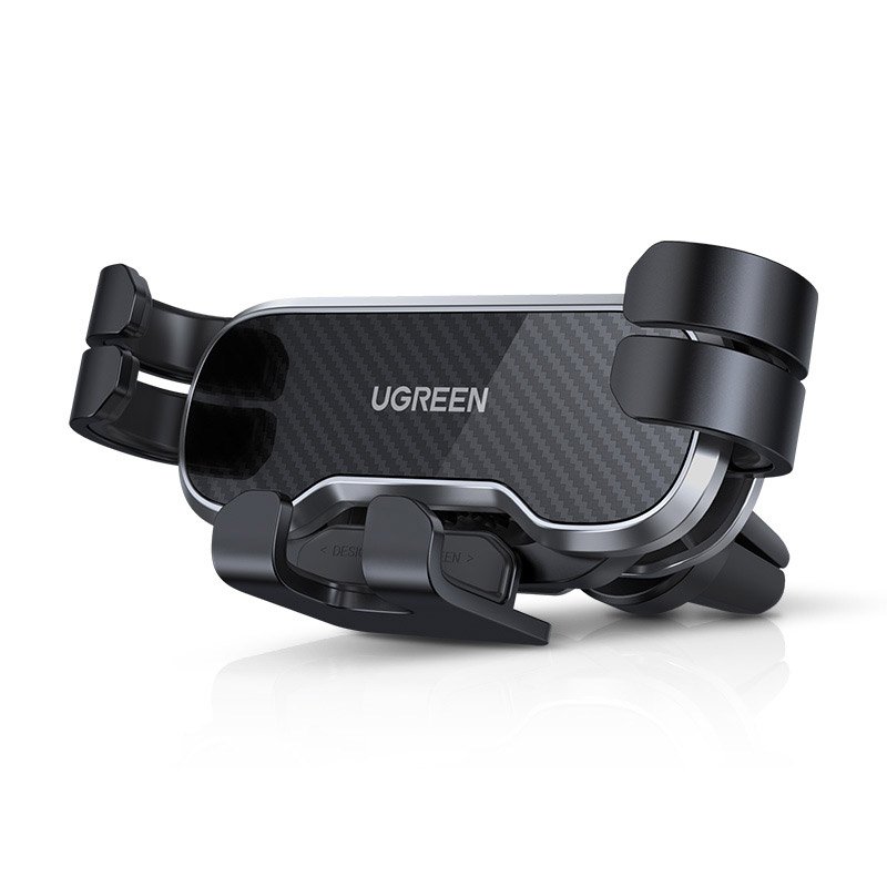 Car gravity mount for phone black