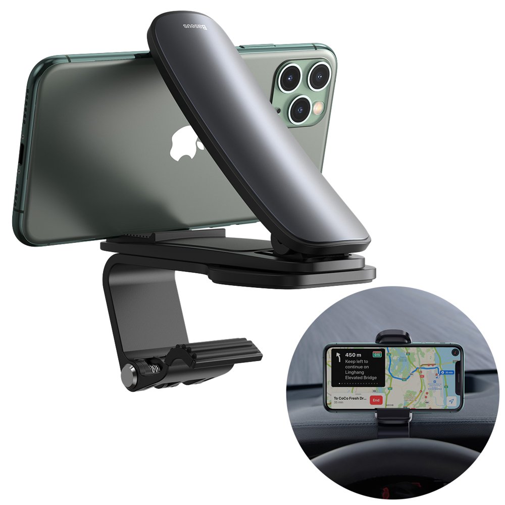 Big Mouth Pro dashboard buckle car holder black