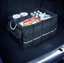 Multifunctional car organizer trunk box black