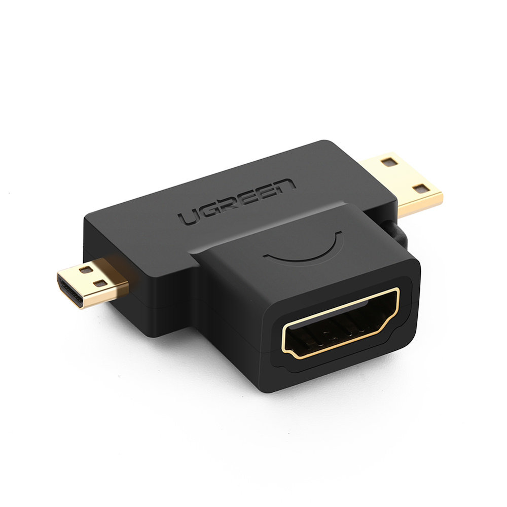 Adapter from HDMI Type A mini HDMI - micro HDMI connector