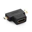 Adapter from HDMI Type A mini HDMI - micro HDMI connector