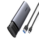 M.2 B-Key SATA 3.0 kõvaketta korpus hall + USB Type C kaabel