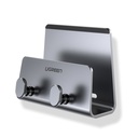 Wall mount for smartphone tablet adhesive hanger metal black