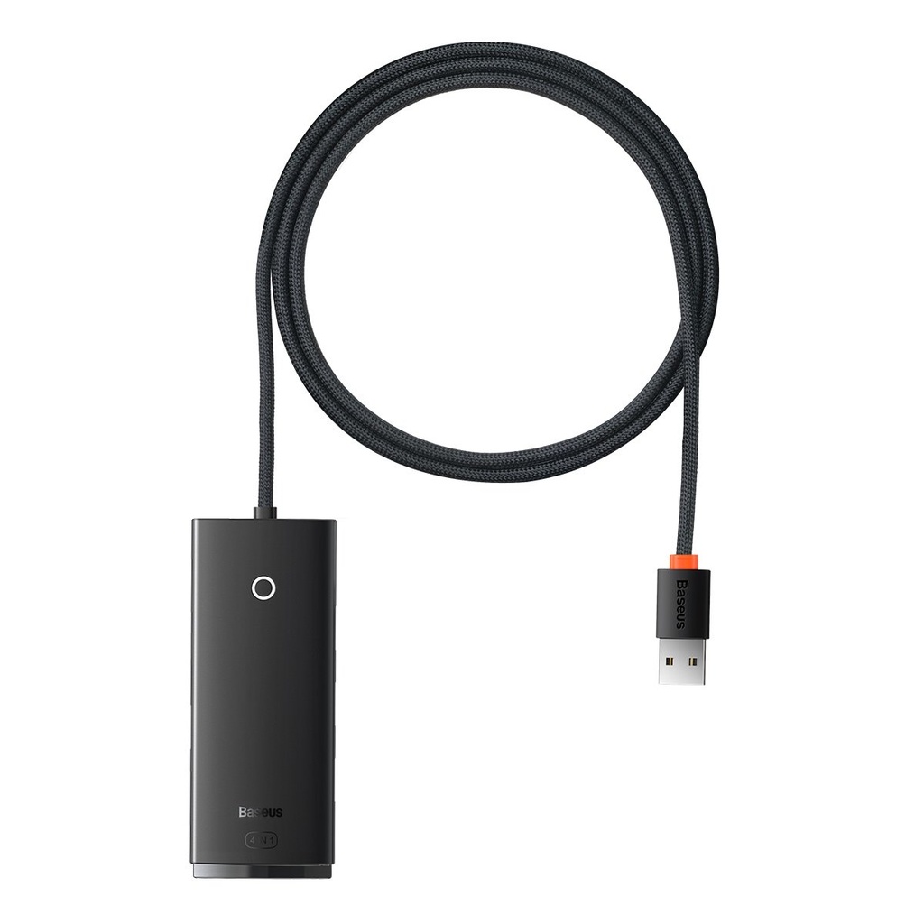 HUB adapter USB-A to 4xUSB-A 3.0 5Gb/s Lite Series black