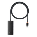 HUB adapter USB-A to 4xUSB-A 3.0 5Gb/s Lite Series black
