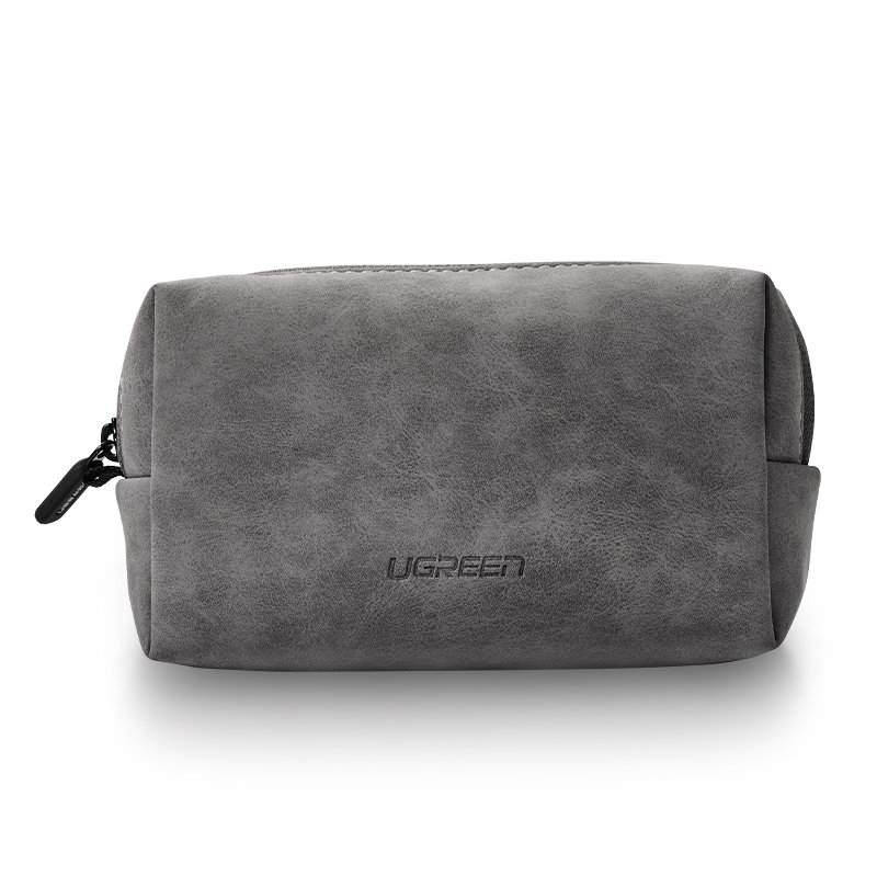 Case pouch orgaznizer multifunctional pouch for accessories 19x12x8cm grey