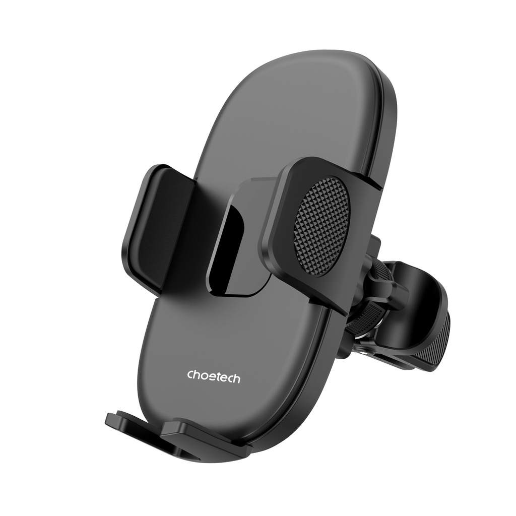 Car grille phone holder clamp black
