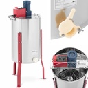 Electric 3-frame stainless steel honey centrifuge