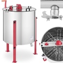 Handheld stainless steel 8 frame honey centrifuge