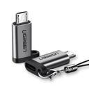 Adapter adapter from USB-C to micro USB - gray