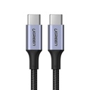 USB-C - USB-C Power Delivery Quick Charge cable 2m - gray