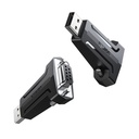 DB9 RS-232 to USB adapter converter - black