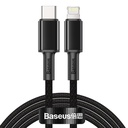 Cable cable for iPhone USB-C - Lightning fast charging 20W 2m - black