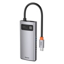 4-in-1 Multi-Functional HUB Metal Gleam USB-C to USB-C Power Delivery HDMI USB 3.2 USB 2.0