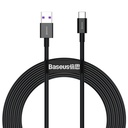 Superior cable cable for Huawei USB - USB-C 11V / 6A SuperCharge 2m - black