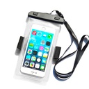 Waterproof armband PVC phone case cover - transparent