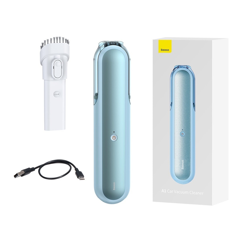 Baseus A1 30W mini cordless car vacuum cleaner - blue