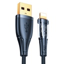 Kaabel USB-A - iPhone Lightning 1.2m - must - nutika lülitiga