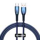Glimmer USB-A - USB-C kiirlaadimiskaabel 1m - sinine
