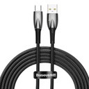 Glimmer USB-A - USB-C kiirlaadimiskaabel 2m - must
