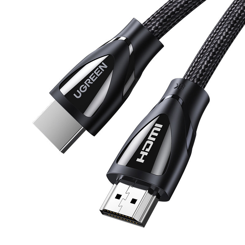 HDMI 8K 60Hz 2m punutud paindlik kaabel - must