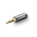 Adapter plug audio adapter jack 2.5mm male to jack 3.5mm female black