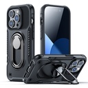 Kott iPhone 14 Pro soomustatud ümbris koos statiivirõnga hoidjaga must